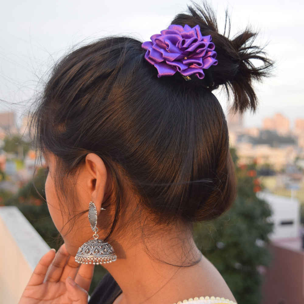 Purple Satin Rose