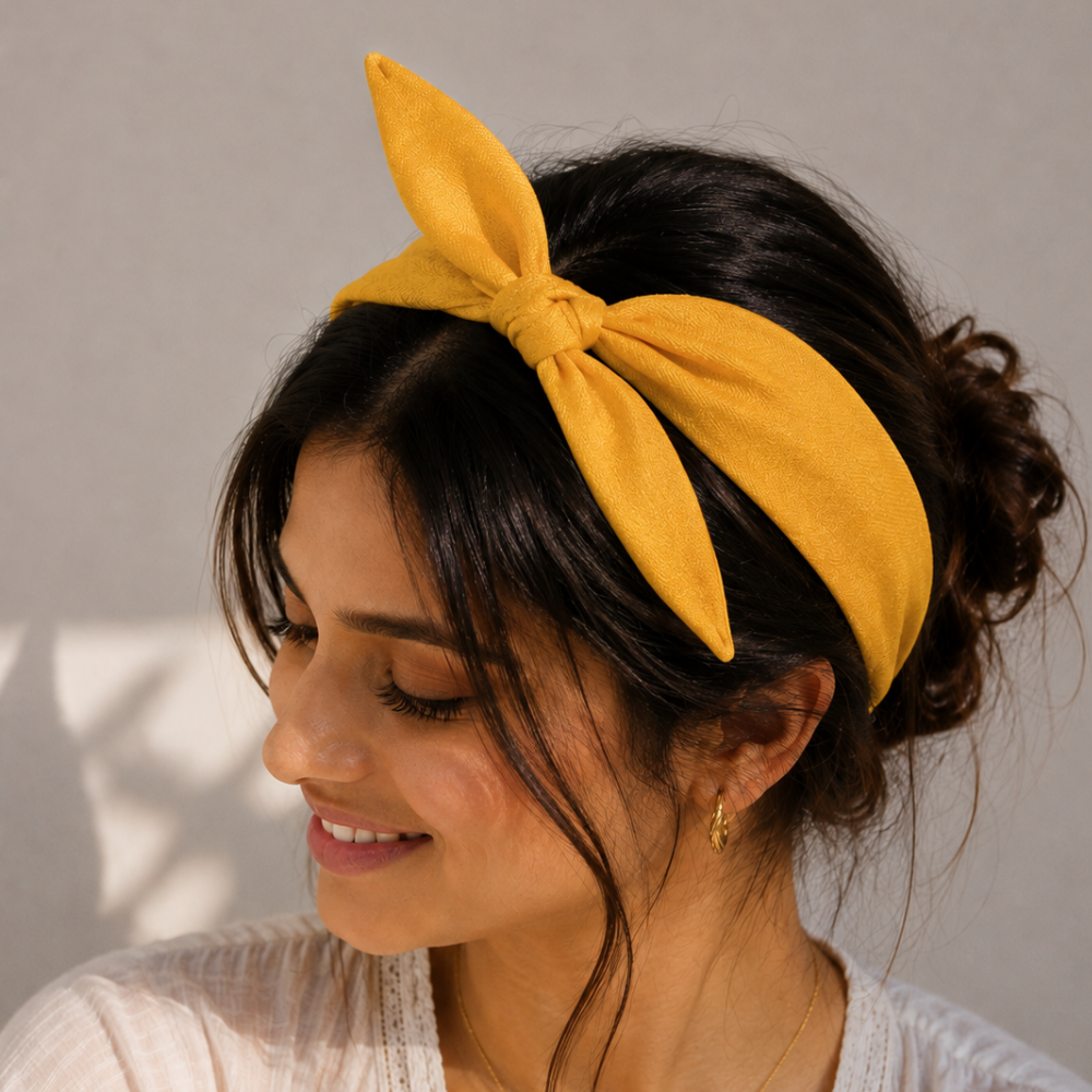 Mustard Yellow TIY Headband