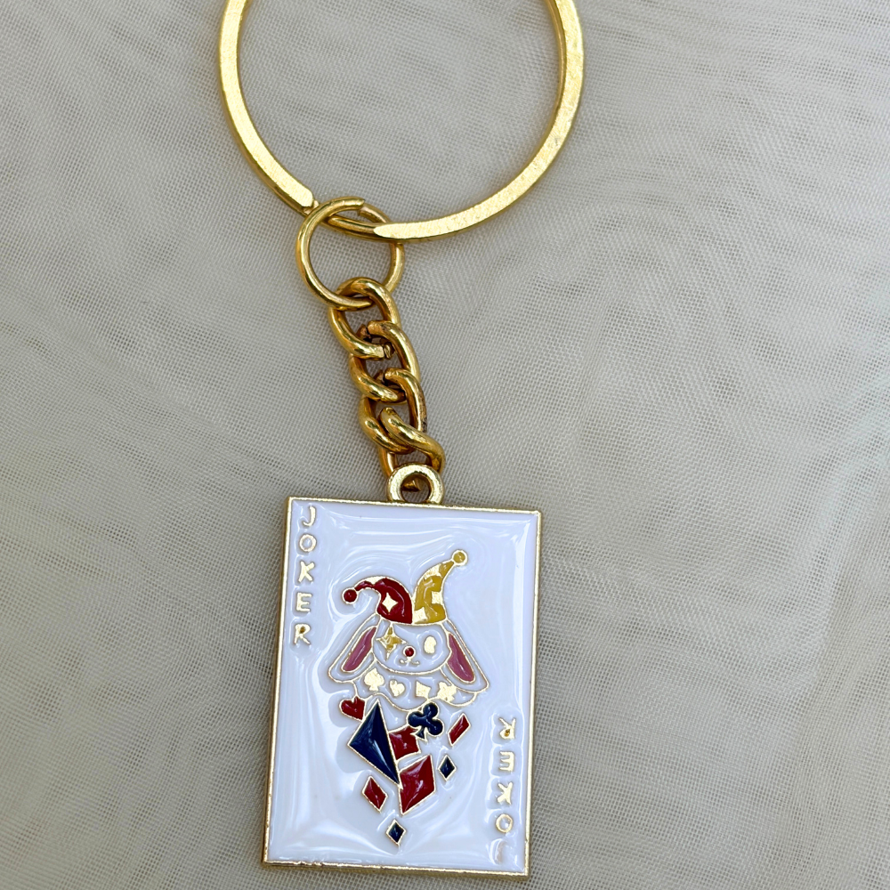 Playing Cards Keychain