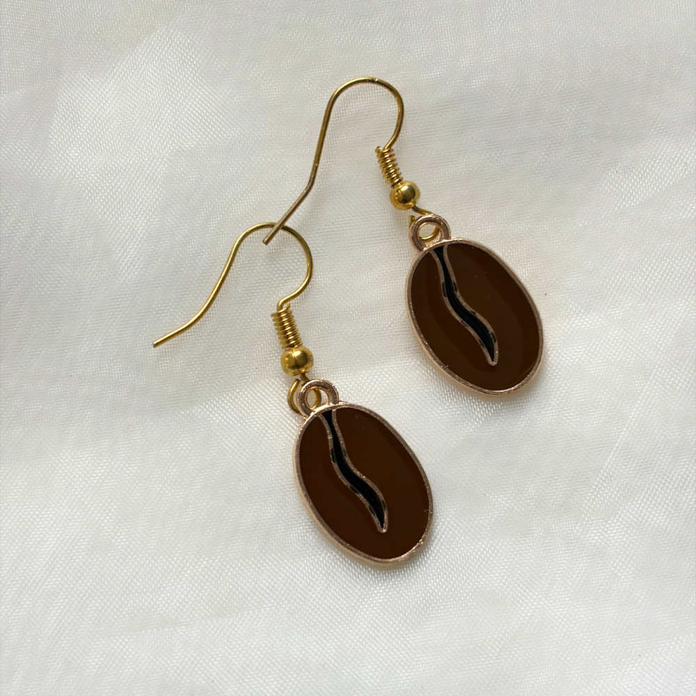 Coffee Bean Earrings - The Coffee Shop Collection