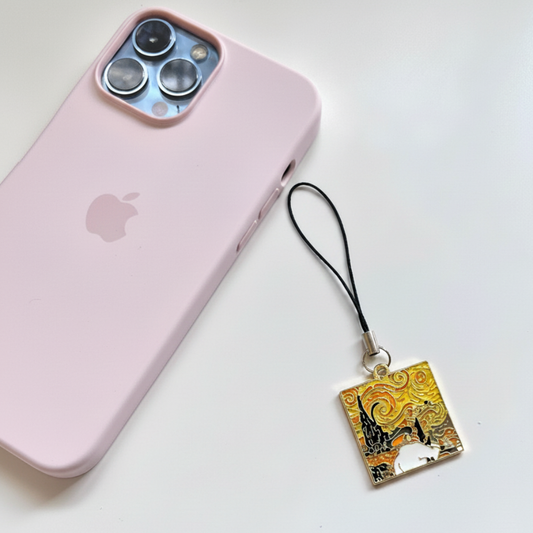Van Gogh Painting Phone Charm