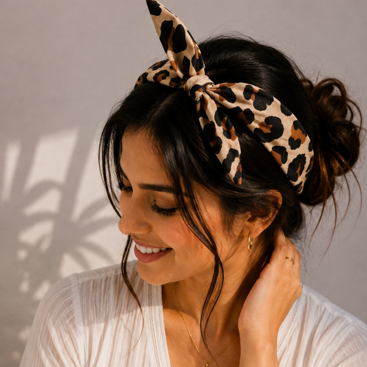 Leopard Print TIY Headband