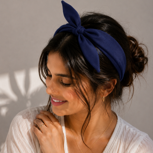 Dark Blue TIY Headband