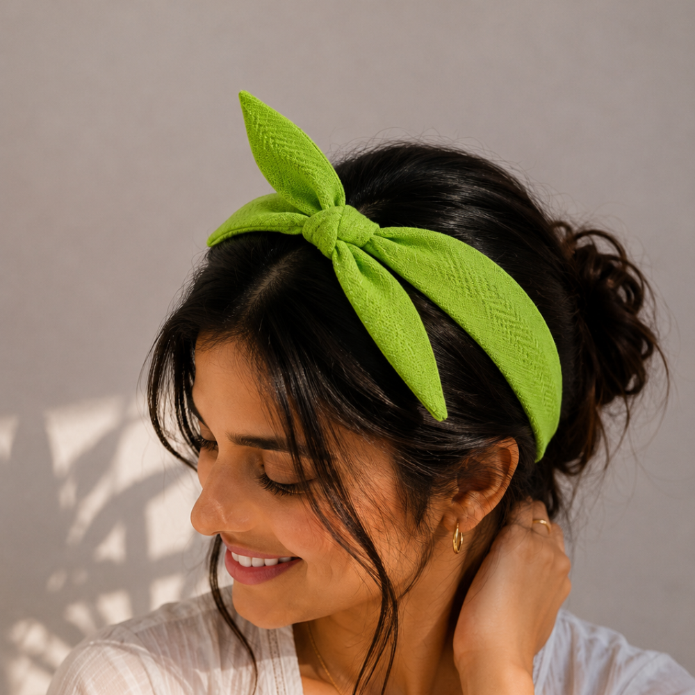 Light Green TIY Headband